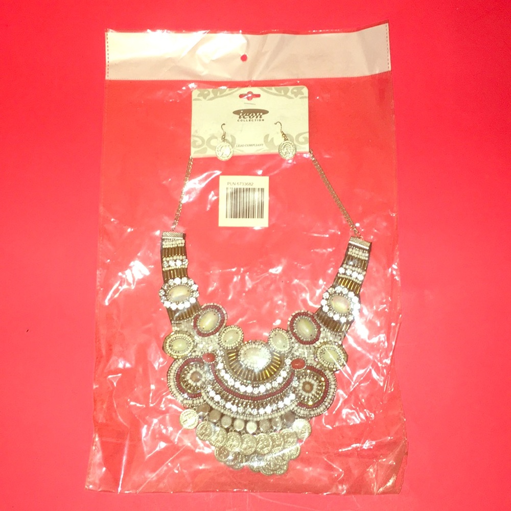 Icon Collection necklace and earrings
